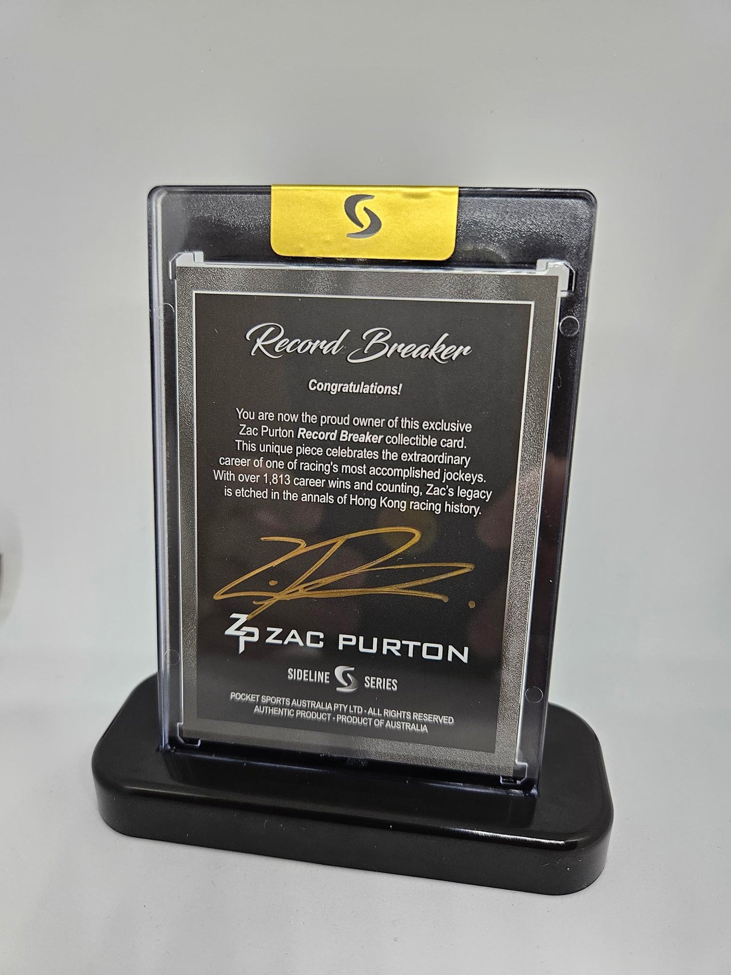 Record Breaker GOLD AUTO Edtiion