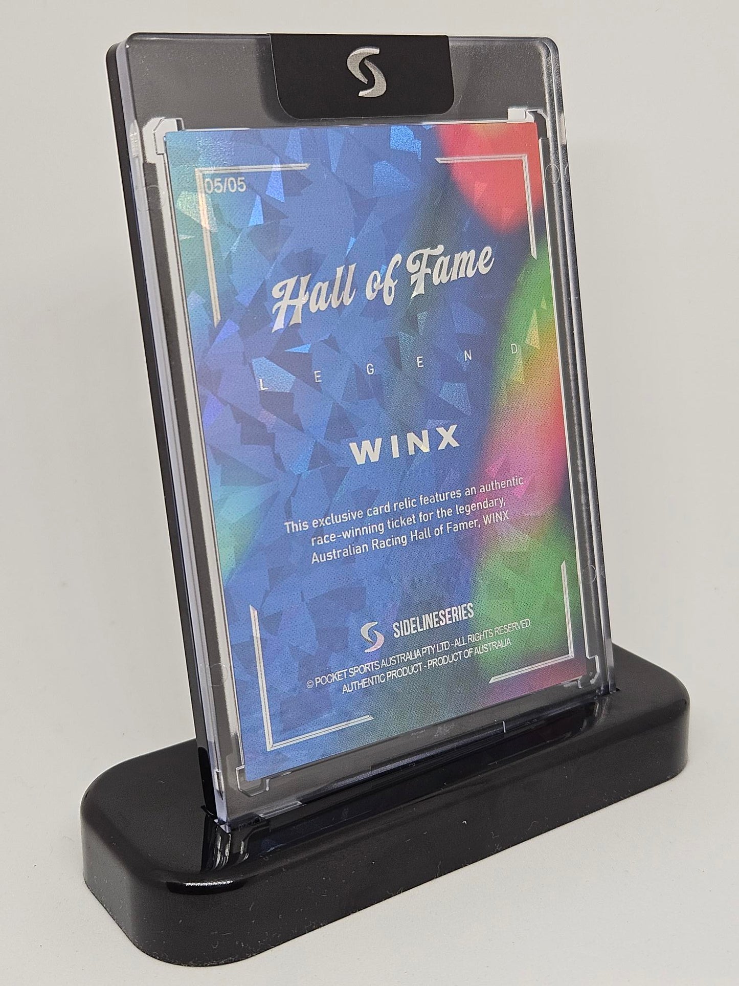 Winx winning ticket relic