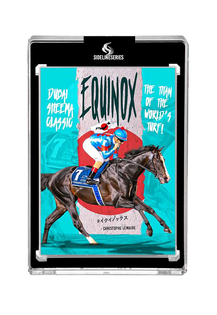Equinox x Christophe Lemaire Signed Trading Card #1 – Dubai Sheema Equinox x Christophe Lemaire Signed Trading Card #1 – Dubai Sheema