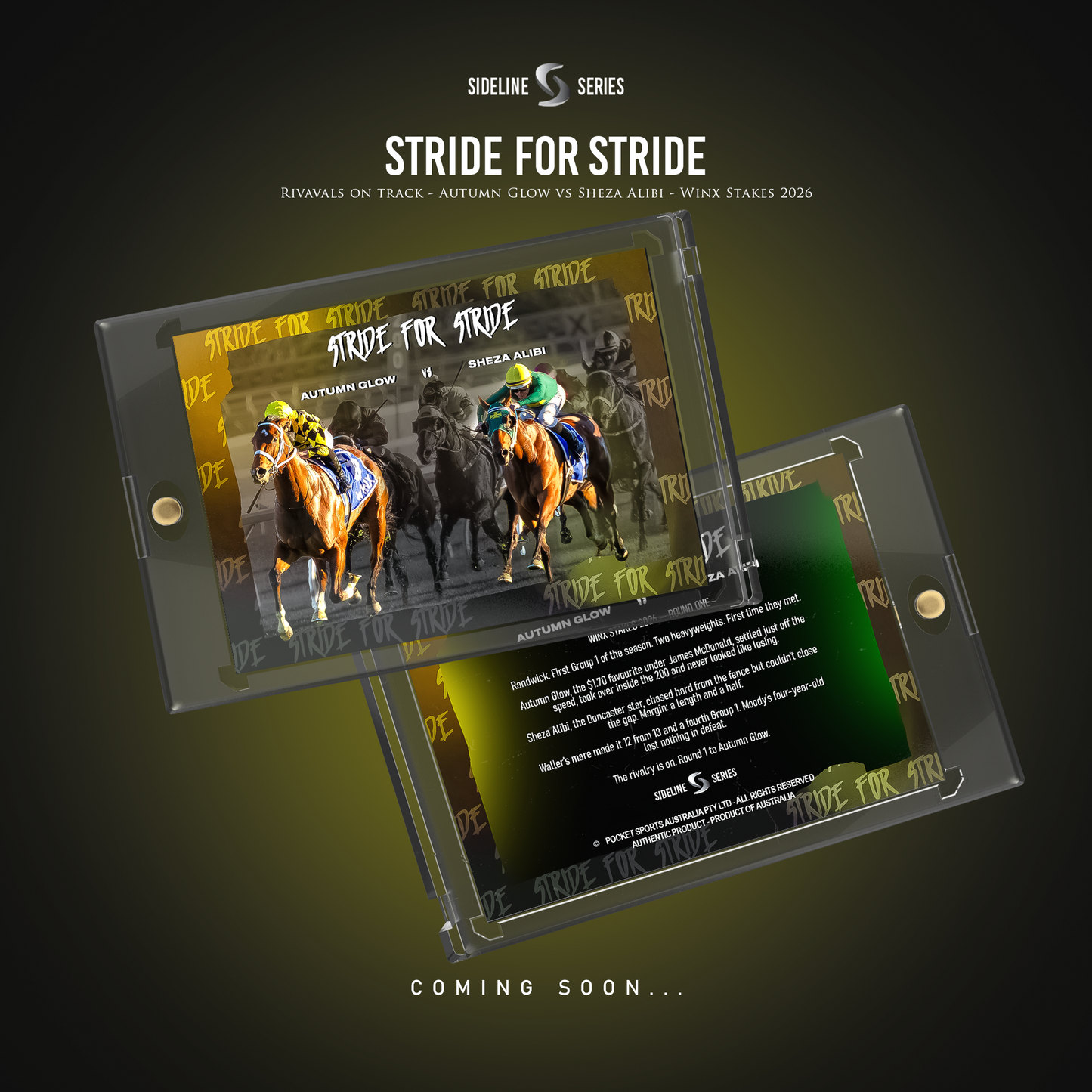 Stride for Stride. Winx Stakes 2026