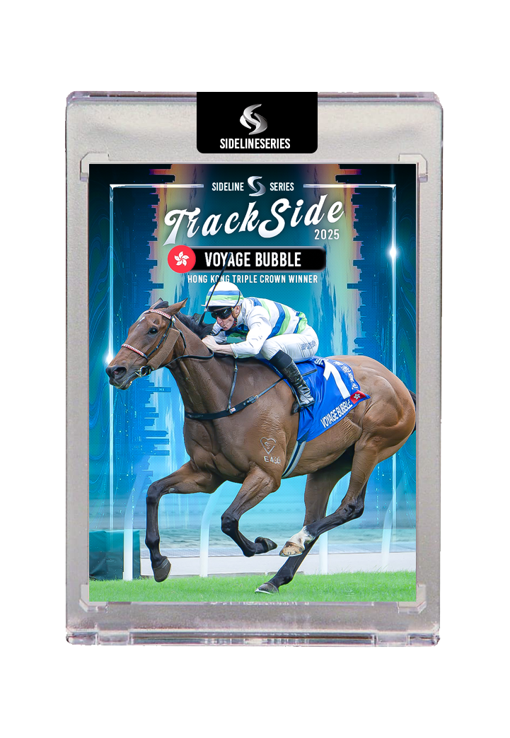 Trackside 25 HONG KONG- VOYAGE BUBBLE Triple Crown winner!