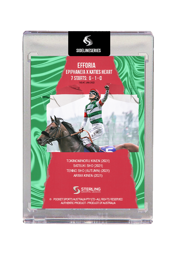 Efforia - Japan's 3YO Colt Horse of the Year 2022 HOLOFOIL