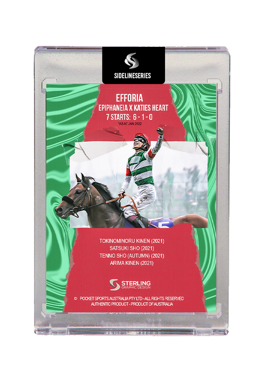 Efforia - Japan's 3YO Colt Horse of the Year 2022 HOLOFOIL