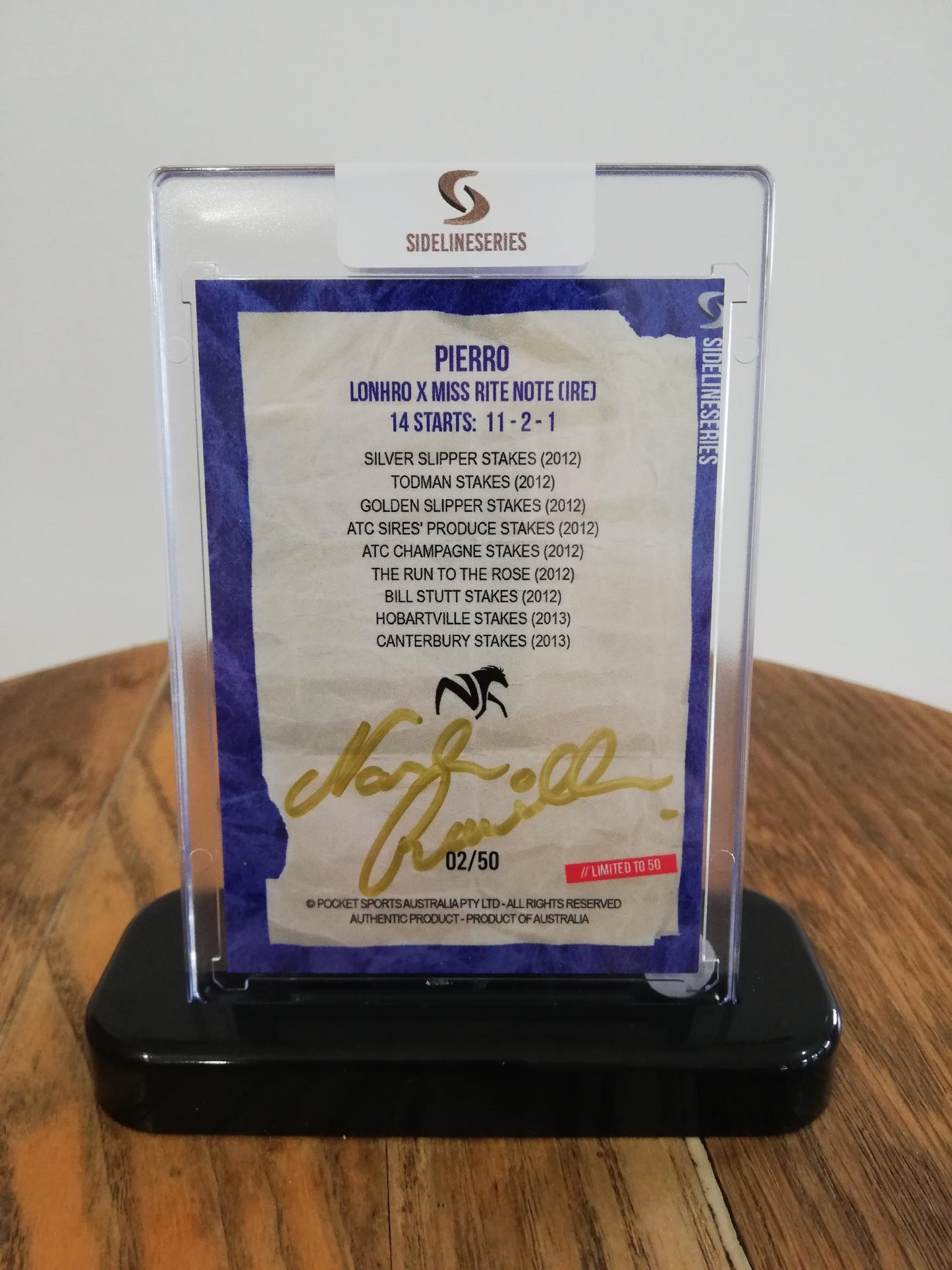 PIERRO GOLD AUTO edition - includes free stand base