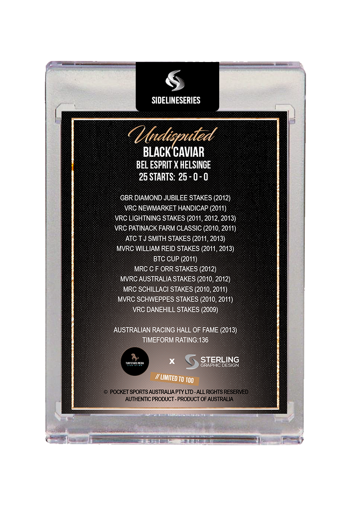 Black Caviar "Undisputed"