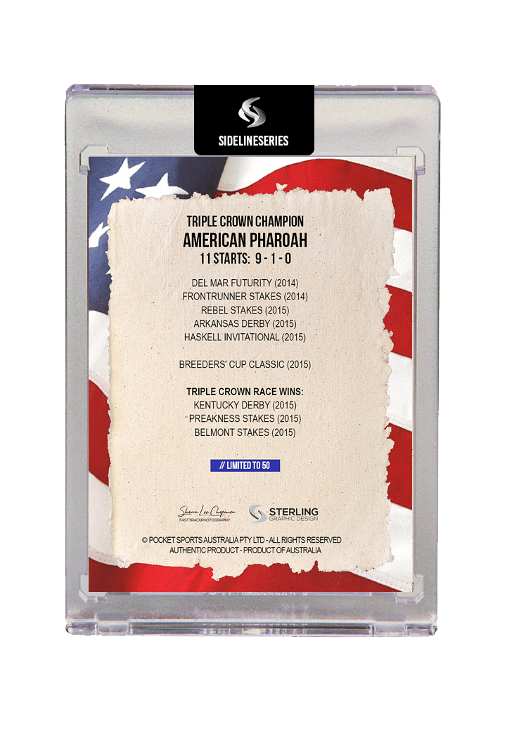 American Pharoah - Triple Crown winner