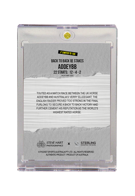 ADDEYBB - Back To Back QE Stakes win 20-21