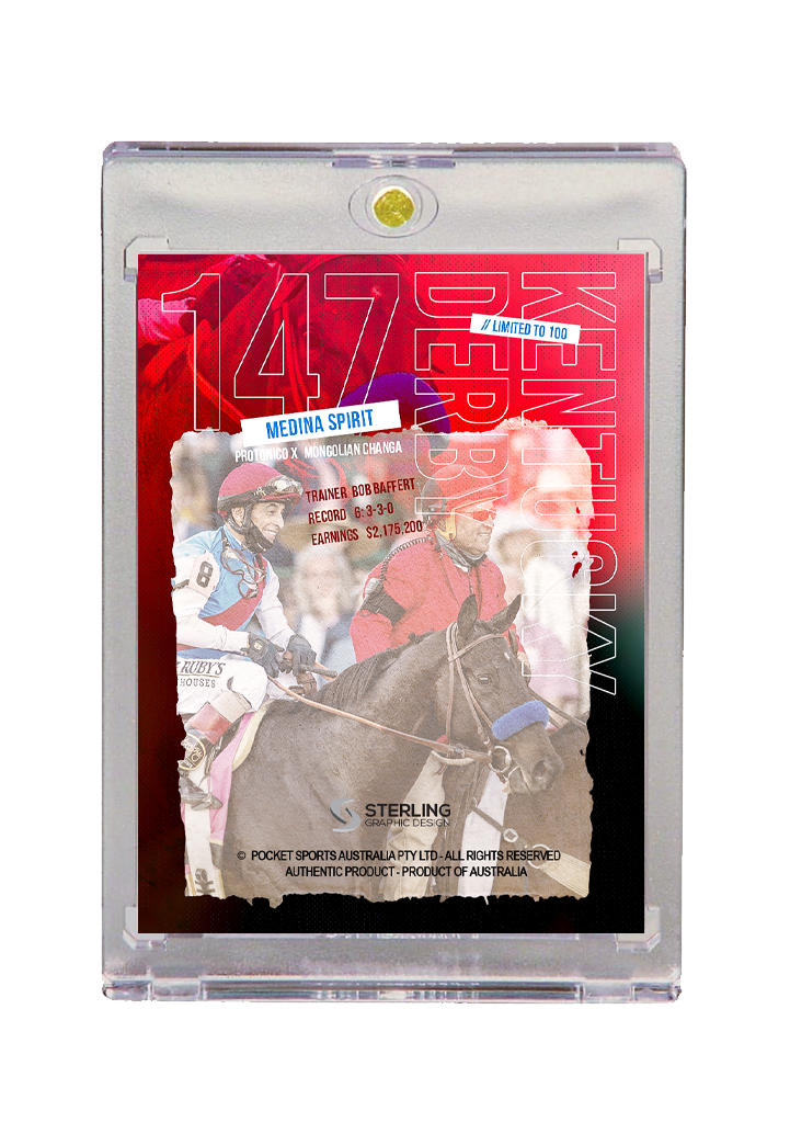 Medina Spirit x John Velazquez *Kentucky Derby win