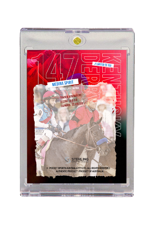 Medina Spirit x John Velazquez *Kentucky Derby win