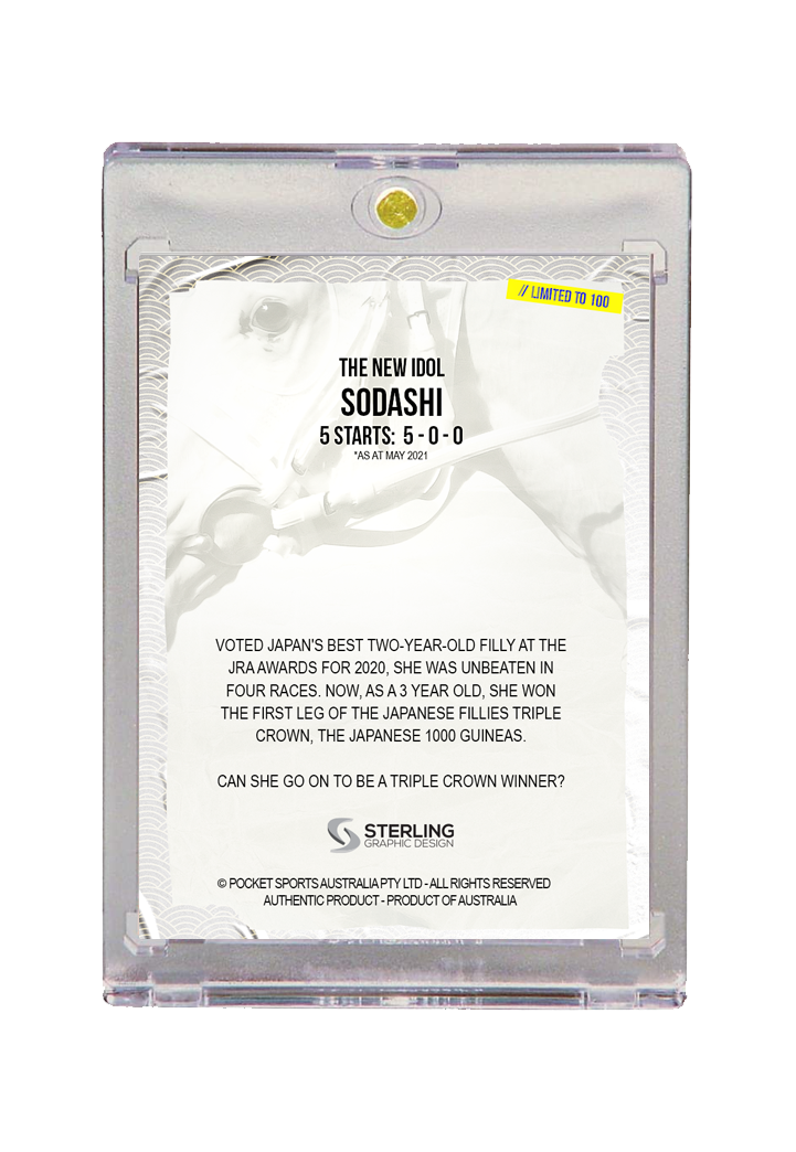 SODASHI - The New Idol of Japan - BASE card