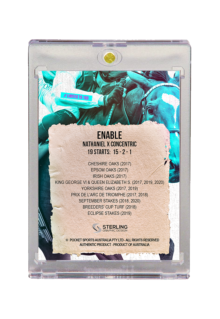 Enable x Frankie Dettori BASE card
