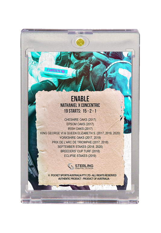 Enable x Frankie Dettori BASE card