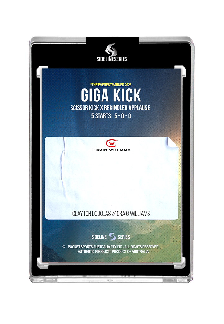 GIGA KICK 2 card set - BLACK AUTO