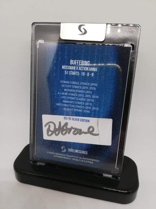 BUFFERING SILVER AUTO edition - includes free stand base