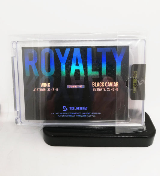 'ROYALTY' Two Queens of the Turf Holofoil