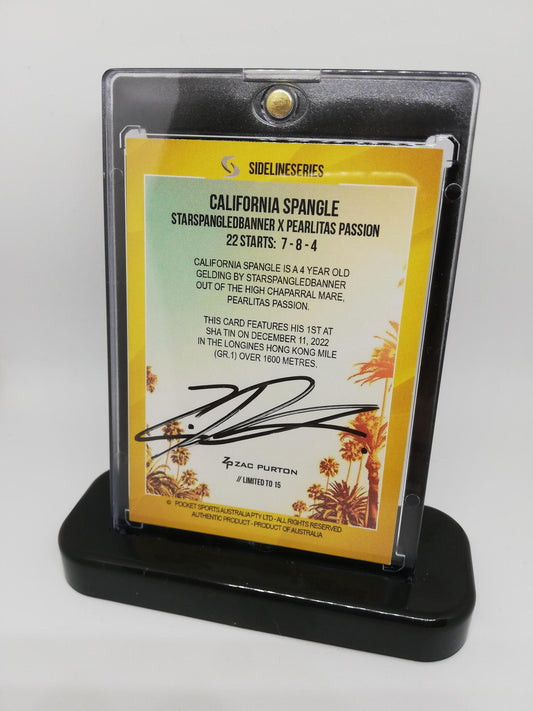 California Spangle Hong Kong Mile winner 2022