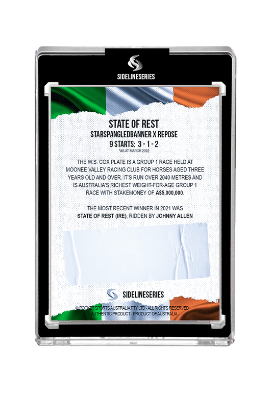 State of Rest x Johnny Allen trading card