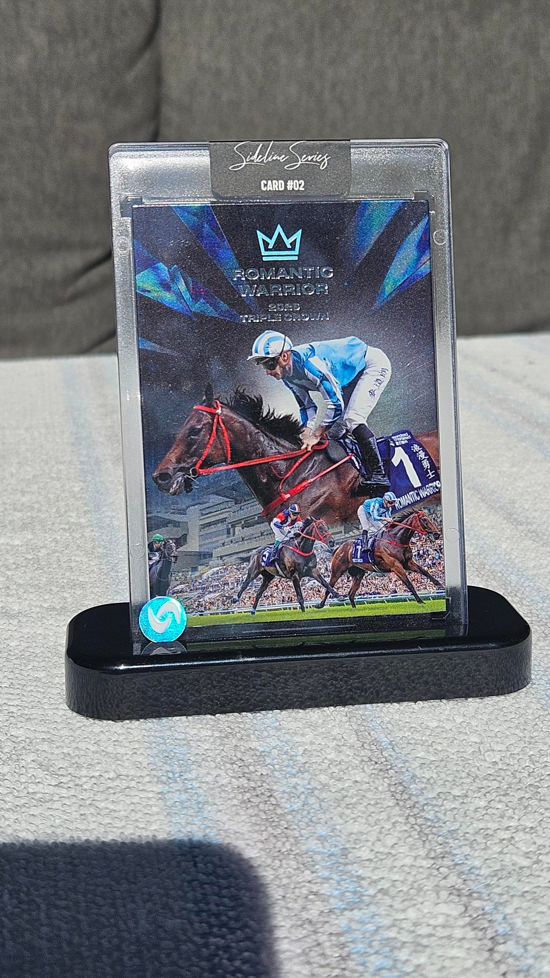 Romantic Warrior Triple Crown win card #2