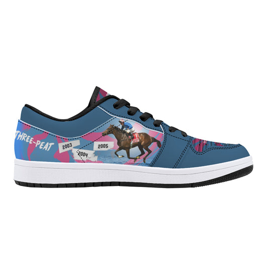 MAKYBE DIVA Mens Low Top Leather Sneakers