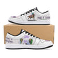 PRINCE OF PENZANCE Mens Low Top Leather Sneakers