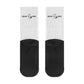 Polyester & Cotton GR1 Racing Freak Crew Socks - Ideal for Sports & Fashion, Reinforced Heel and Toe, Seamless Toe
