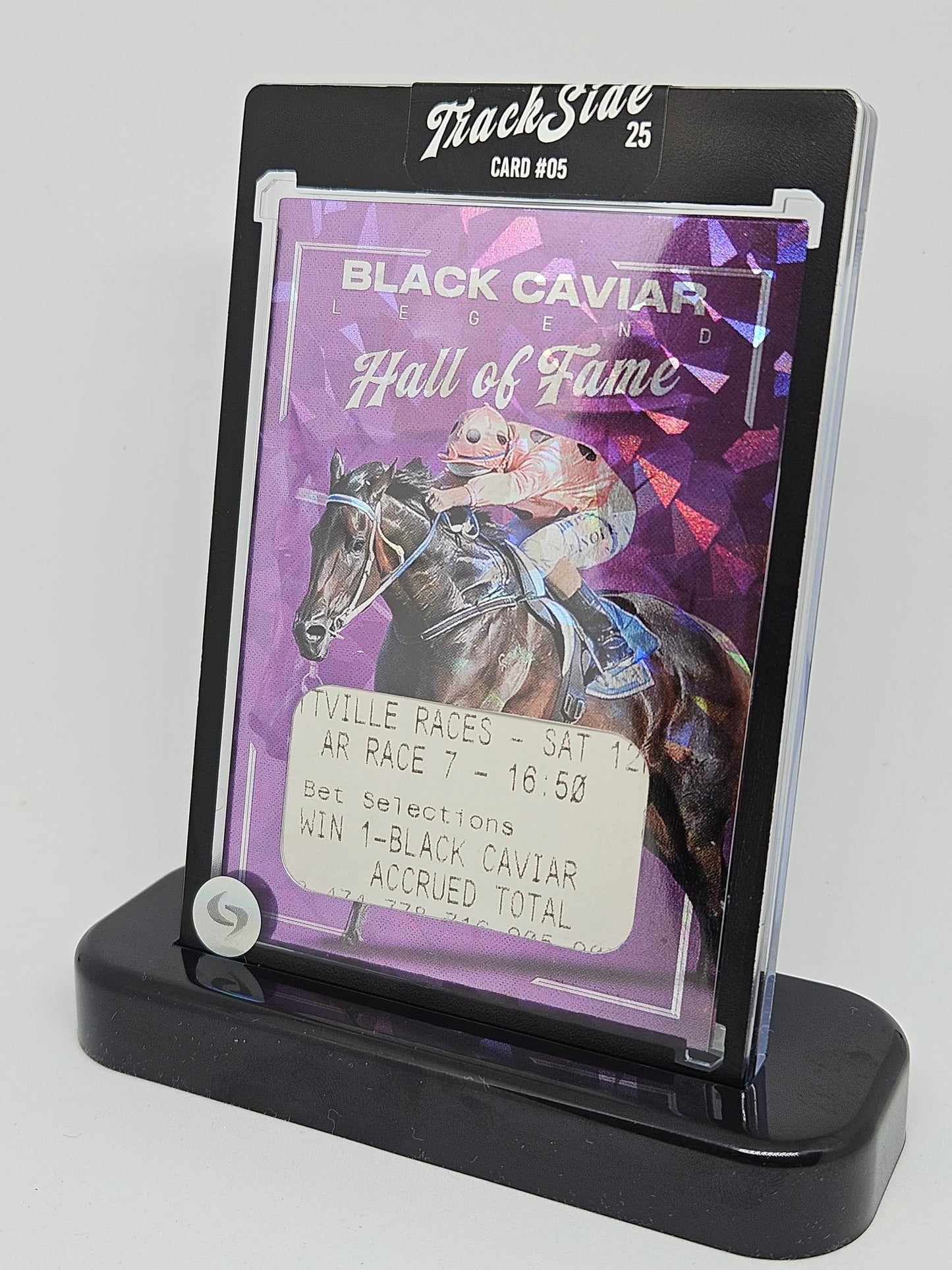 Black Caviar winning ticket relic
