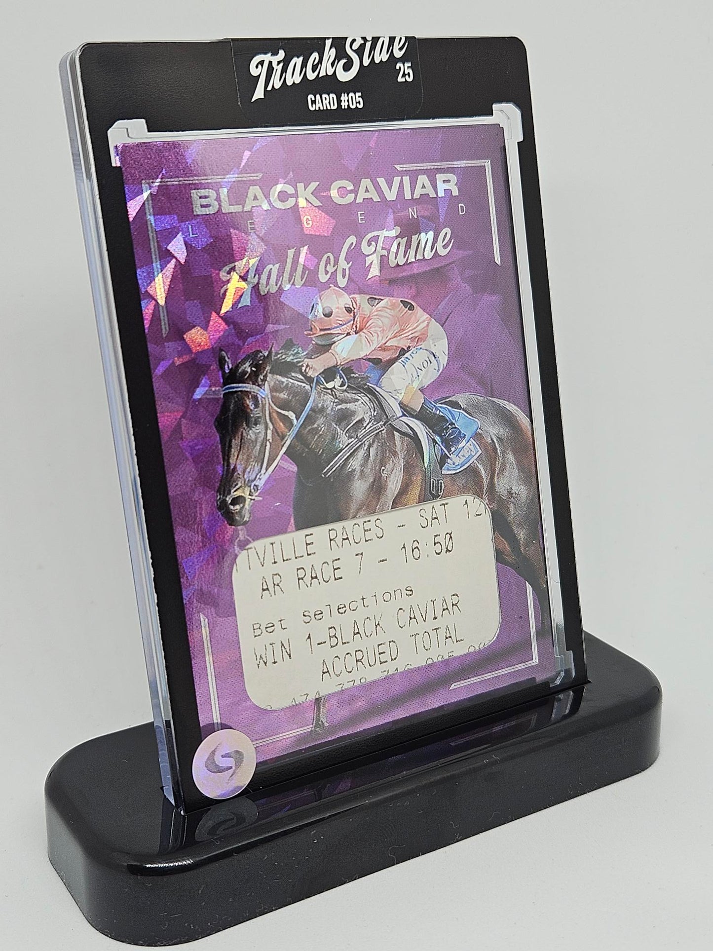 Black Caviar winning ticket relic
