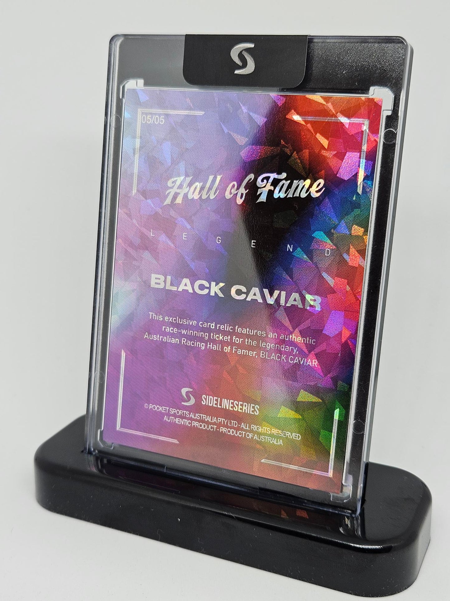 Black Caviar winning ticket relic