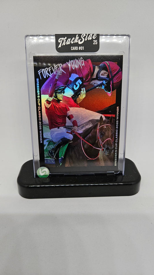 Forever Young - Breeders Cup Classic 2025 Black holofoil