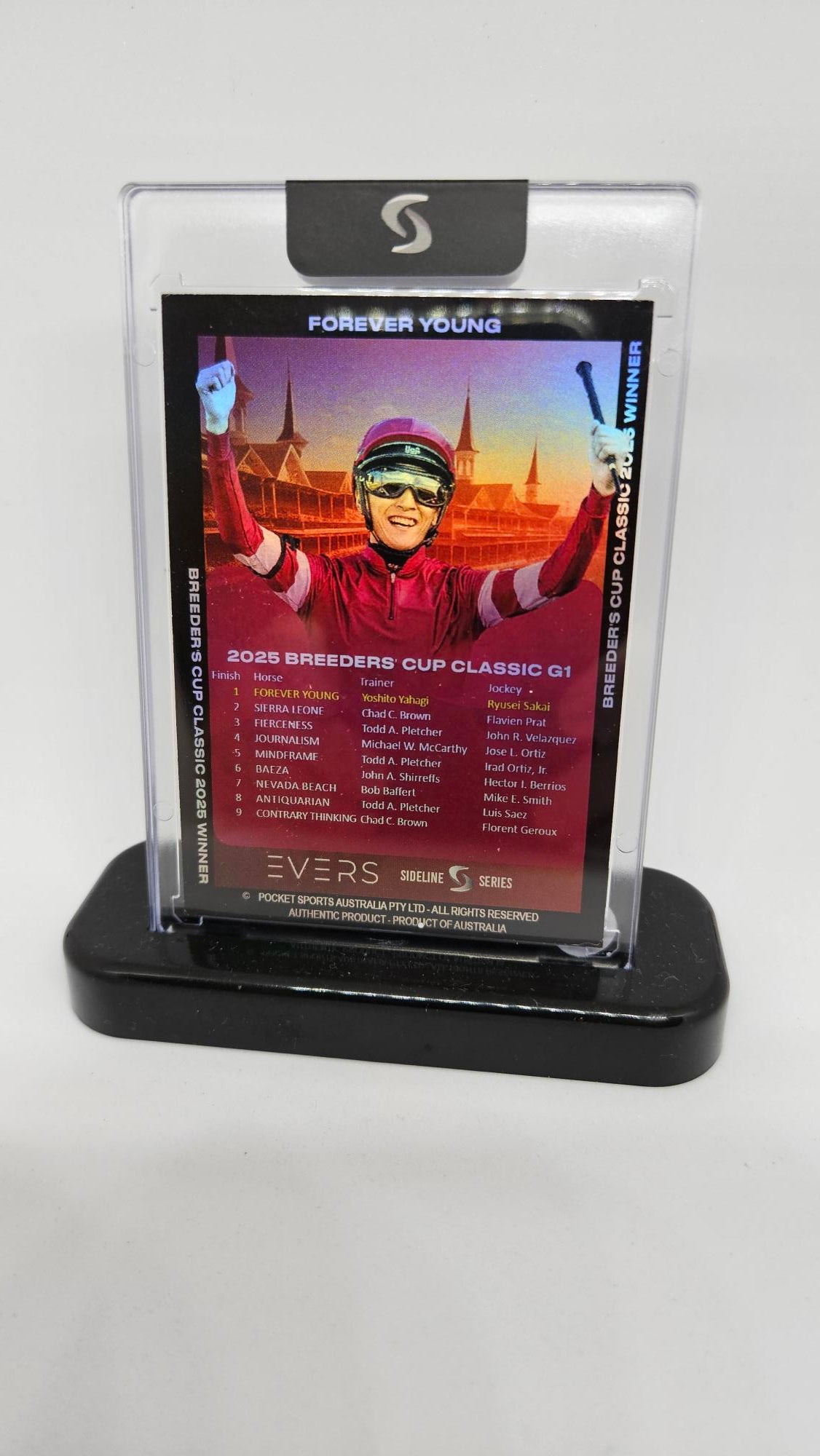 Forever Young - Breeders Cup Classic 2025 Black holofoil