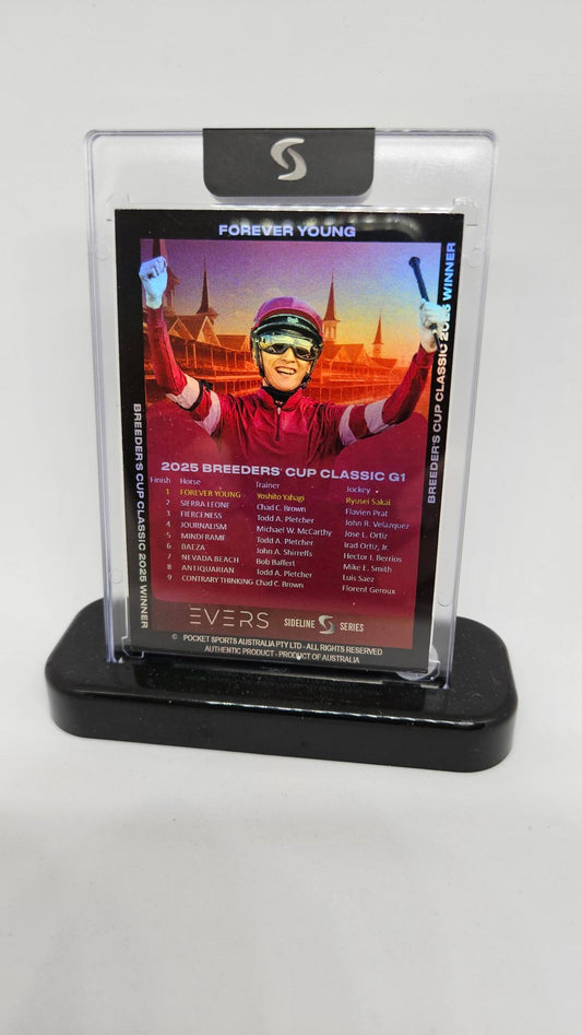 Forever Young - Breeders Cup Classic 2025 Black holofoil