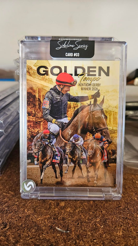 Golden Tempo Kentucky Derby Trading Card