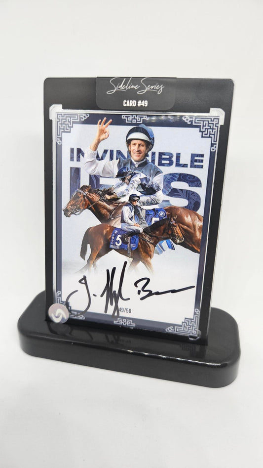 Hugh Bowman X Invincible Ibis AUTO Trading Card
