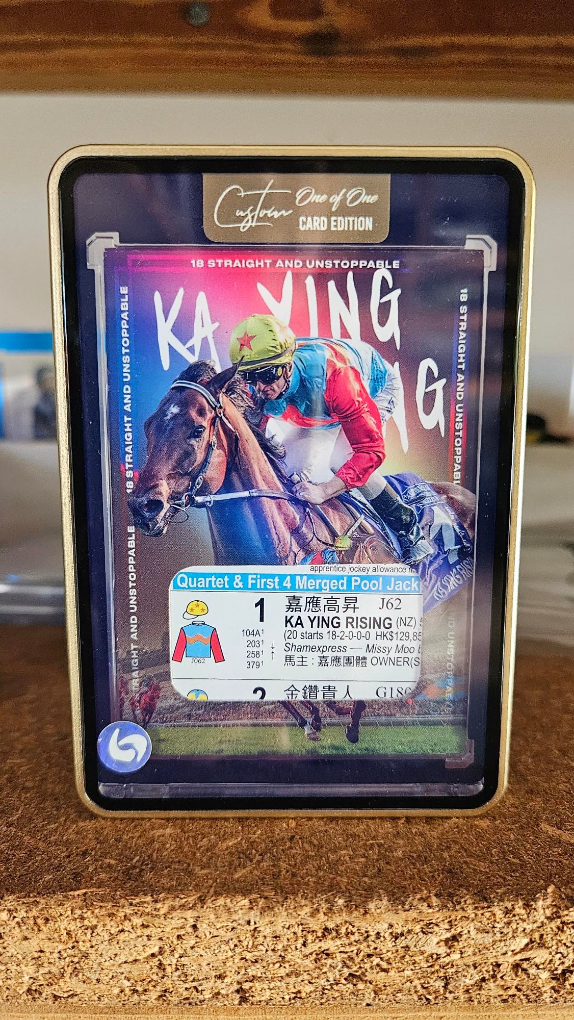 Ka Ying Rising – 18th Straight Win | One of One