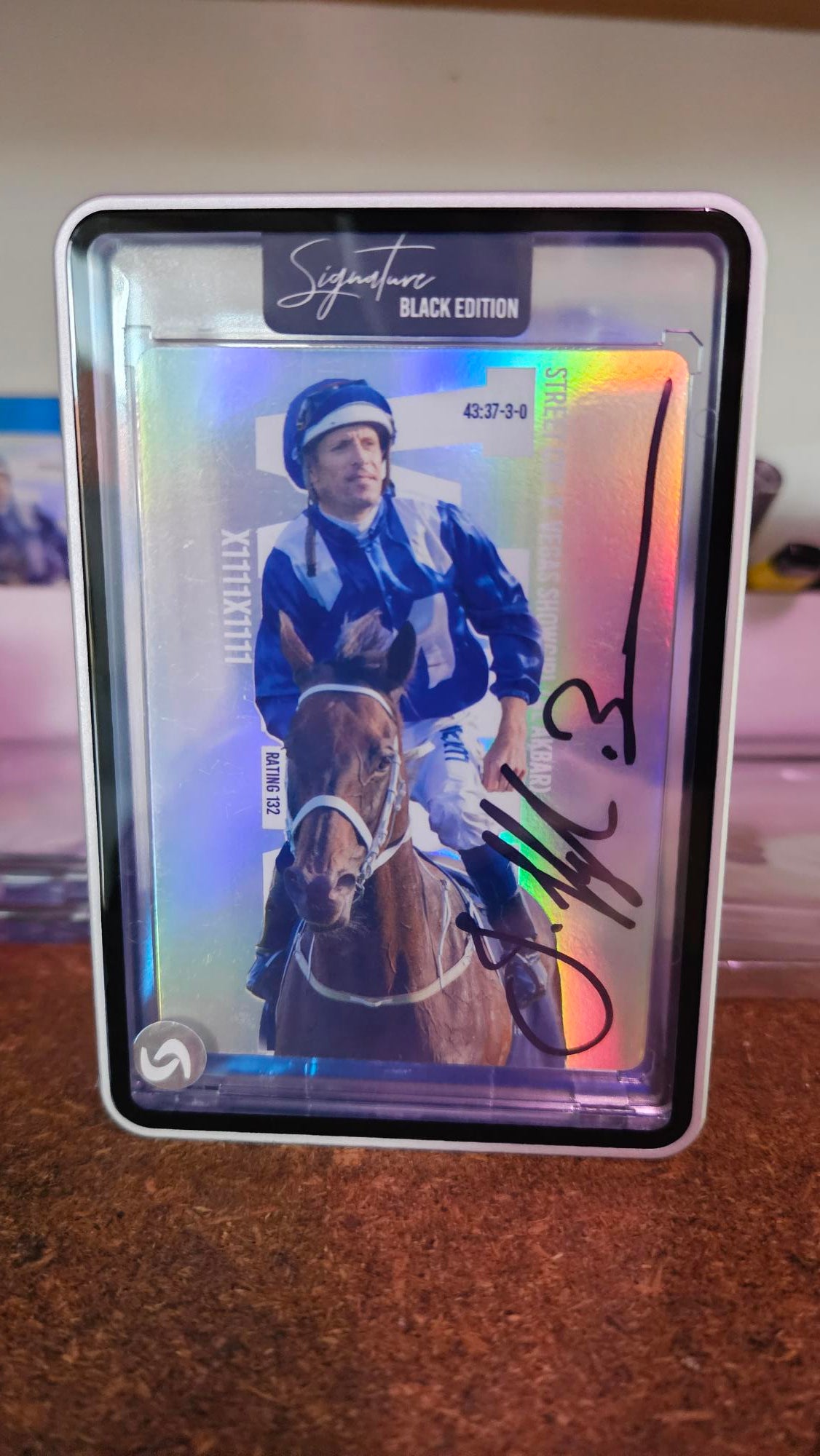 WINX Holofoil, Signed By Hugh Bowman | Limited to /8