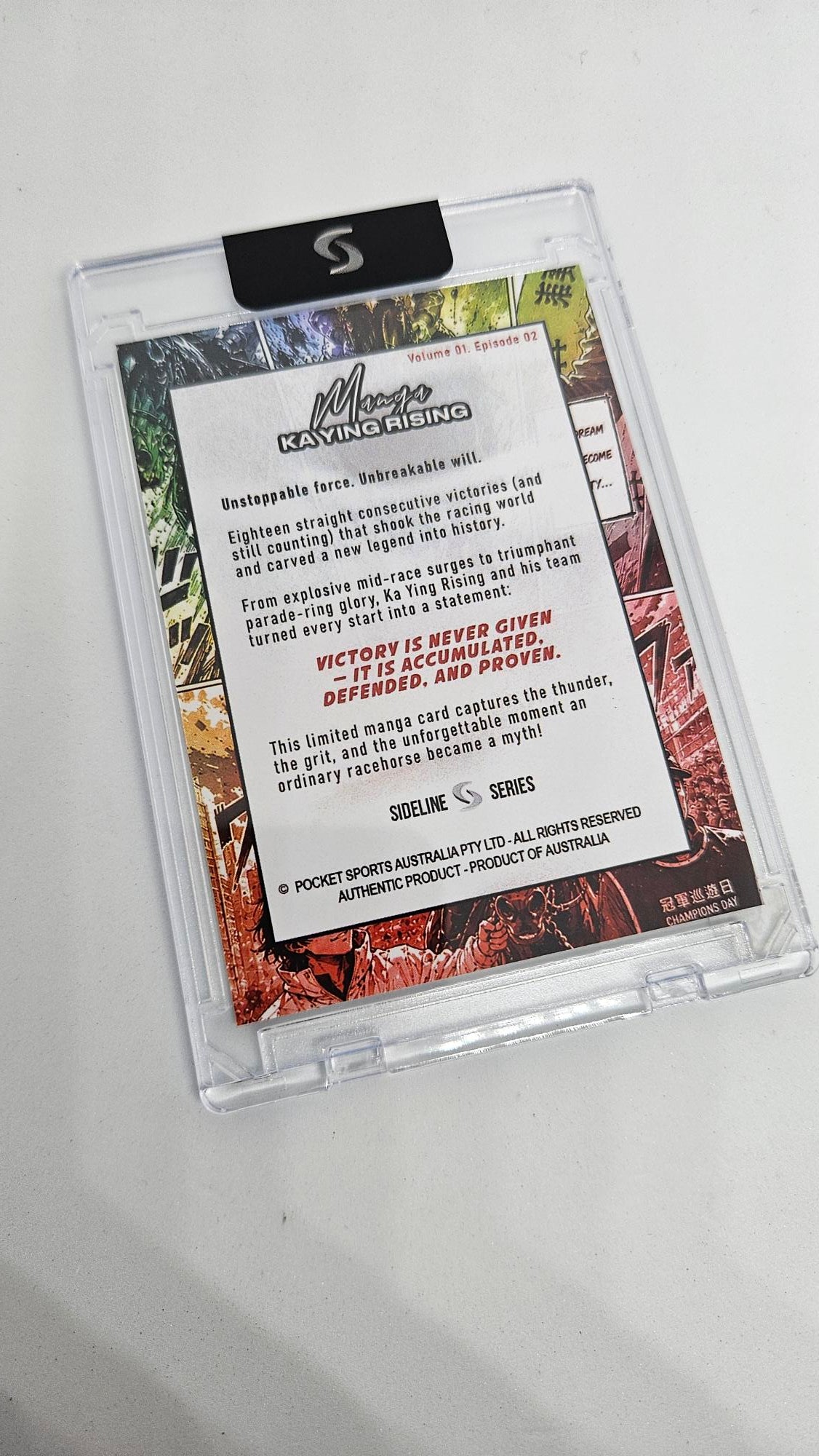 Manga Ka Ying Rising Trading Card