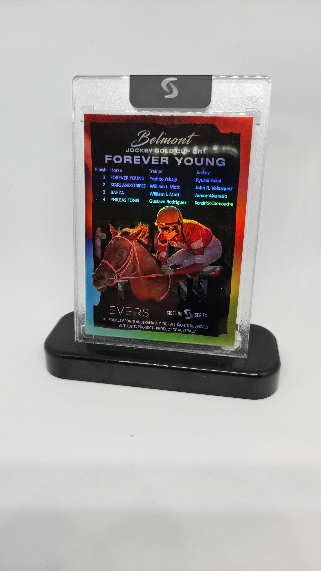 Forever Young Belmont Jockey Gold Cup GR1 - Holofoil Card