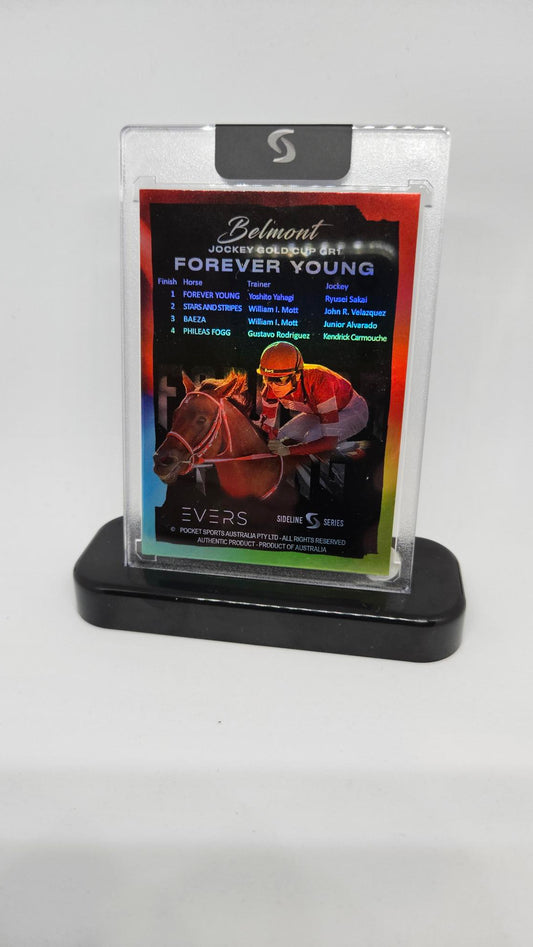 Forever Young Belmont Jockey Gold Cup GR1 - Holofoil Card