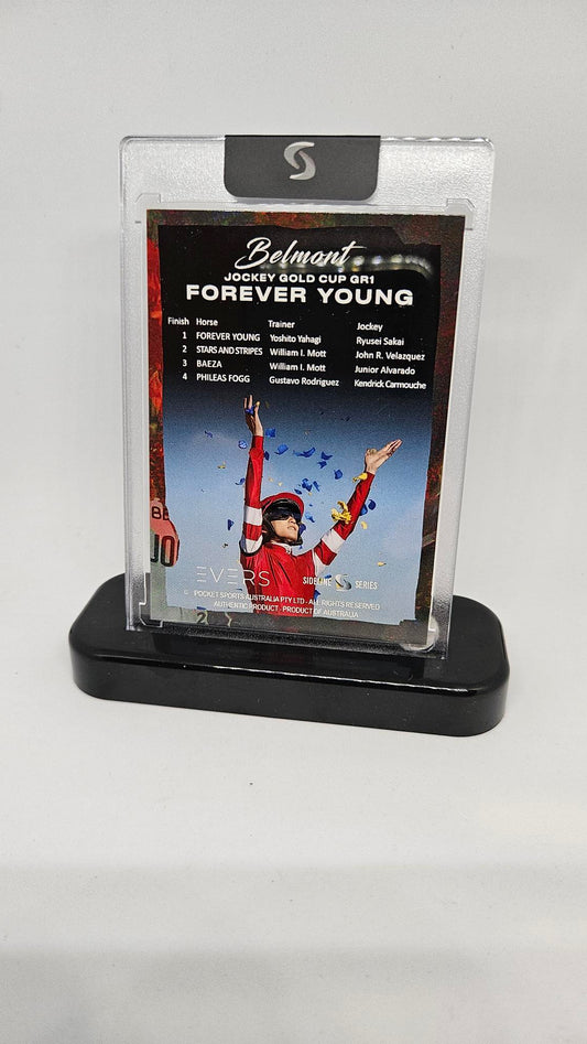 Forever Young Belmont Jockey Gold Cup GR1 - Base Card