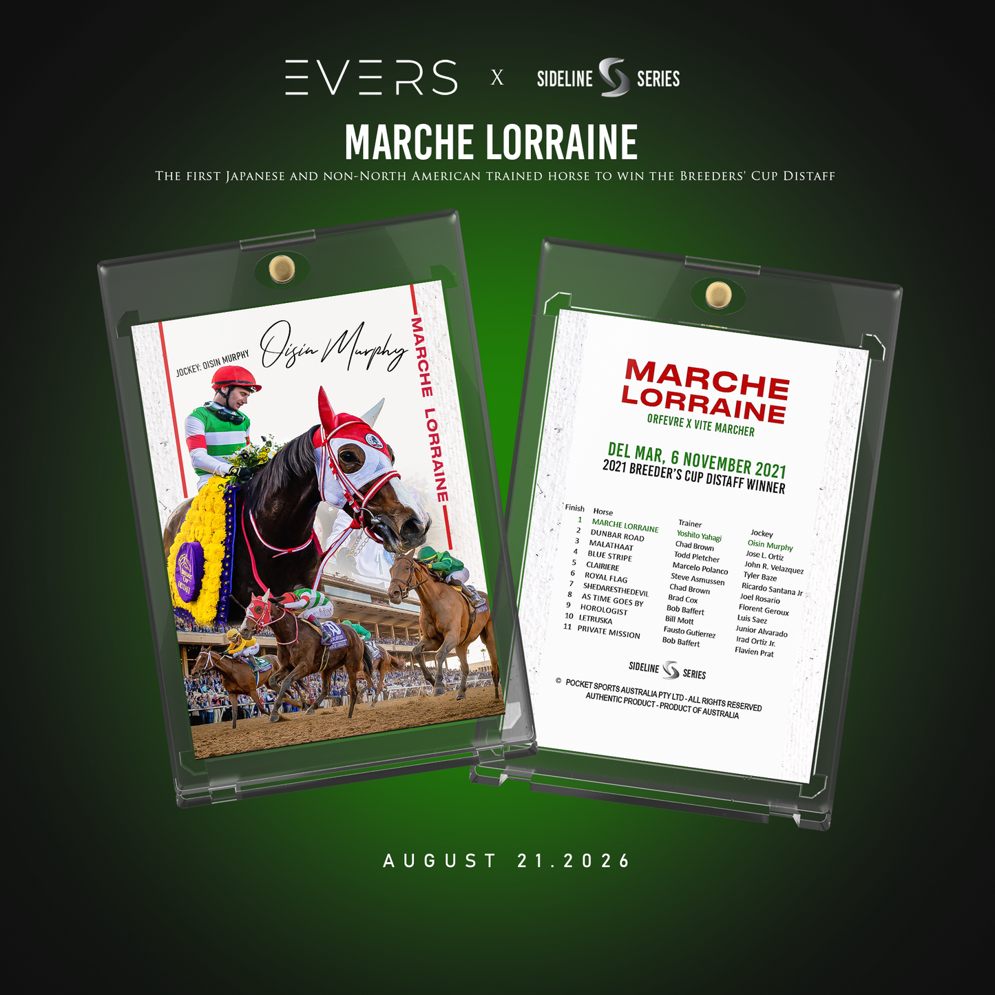 Marche Lorraine X Oisin Murphy AUTO Trading Card