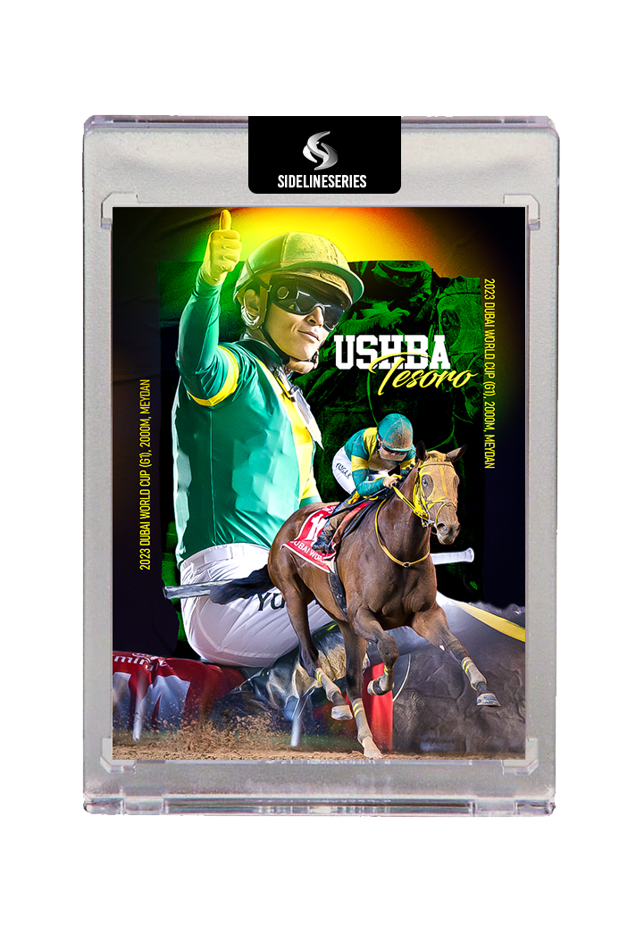 Ushba Tesoro - Dubai World Cup Winner 2023 - BASE card // 50
