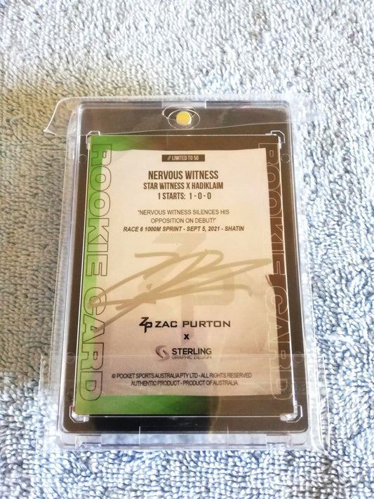SILVER AUTO edition (COA & Rare Edition seal) Limited to10