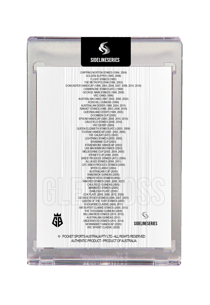 Black Auto Glen Boss - "Master of his Craft" includes 2 stands