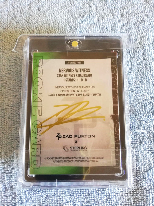 GOLD AUTO edition (COA & Rare Edition seal) Limited to 5