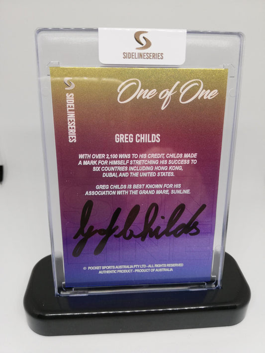 Sunset - One of One SUNLINE x GREG CHILDS - on card AUTO