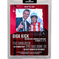 GIGA KICK 2 card set - BLACK AUTO