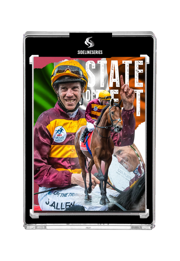 State of Rest x Johnny Allen trading card